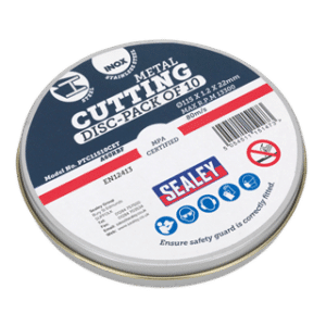 115 x 1.2mm Cutting Discs - Pack Of 10