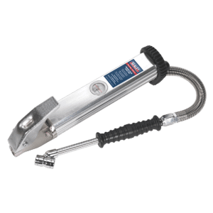 Long Type Tyre Inflator with Twin Push-On Connector