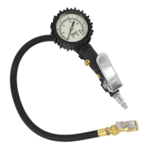 Tyre Inflator with Clip-On Connector